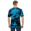Blue Abstract Beach Men's T-shirt - kayzers