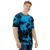 Blue Abstract Beach Men's T-shirt - kayzers