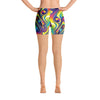 Liquid Paint Twirls Waves Abstract Paint Psychedelic Lsd Dmt Women's Shorts - kayzers