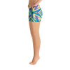 Psychedelic Abstract Waves Swirls Women's Shorts - kayzers