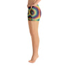 Psychedelic Waves Illusion Women's Shorts - kayzers