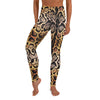Real Leopard Animal Print Yoga Leggings