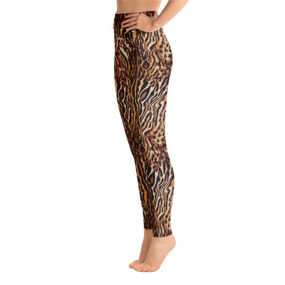 Tiger Animal Print Yoga Leggings
