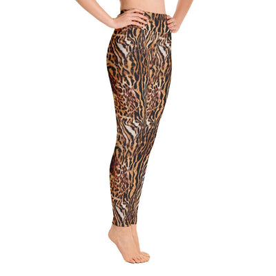 Tiger Animal Print Yoga Leggings