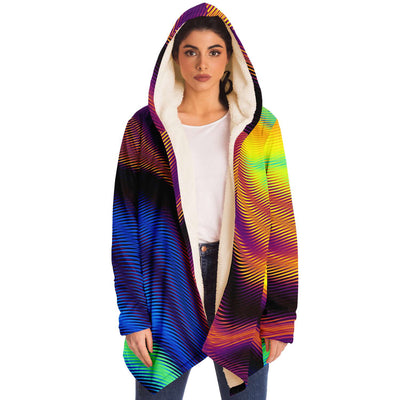 Psychedelic Liquid Waves Abstract Alien Dmt Lsd Cloak - kayzers