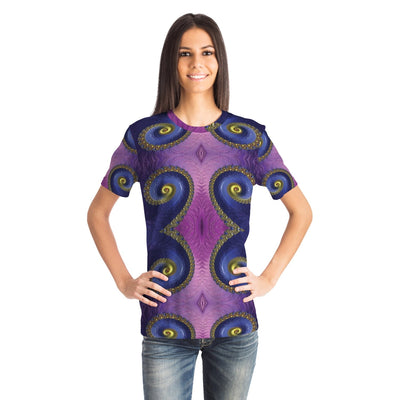 Psychedelic Trippy Salvia DMT Dimensions Fractals T-shirt
