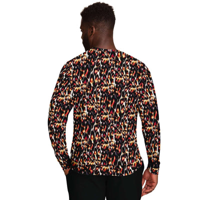 Animal Print Sweatshirt, Leopard Print Sweatshirt