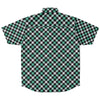 White Green Checks Plaid Pattern Shirt - kayzers