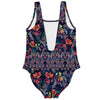 Floral Paisley One Piece Swimsuit - kayzers