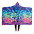 Colorful Holographic Iridescent Hooded Blanket - kayzers