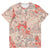 Orange Paisley Print T-shirt - kayzers