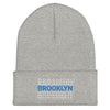 Brooklyn Logo Embroidered Cuffed Beanie - kayzers