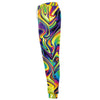 Abstract Liquid Psychedelic Lsd Dmt Trippy Waves Twirls Paint Print Unisex Fleece Joggers - kayzers