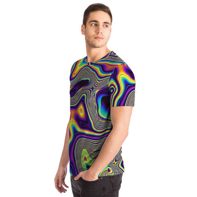 Abstract Fractals Psychedelic Cells Dmt Lsd Trippy Paint T-shirt - kayzers
