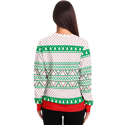 Funny Santa Christmas Saying Sweatshirt, Ugly Christmas Sweaters - kayzers