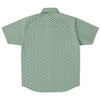 Colorful Geometric Floral Print Men's Short Sleeve Button Down Shirt - kayzers