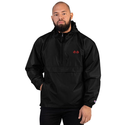 Racing Flags Logo Embroidered Champion Packable Jacket - kayzers