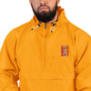 Run Embroidered Champion Packable Jacket Windbreaker - kayzers