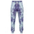 Abstract Liquid Blue White Marble Joggers Unisex Style