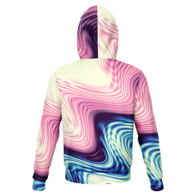 Psychedelic Liquid Waves Abstract Alien Dmt Lsd Pullover Hoodie - kayzers
