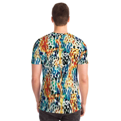 Colorful Leopard Print T-shirt - kayzers