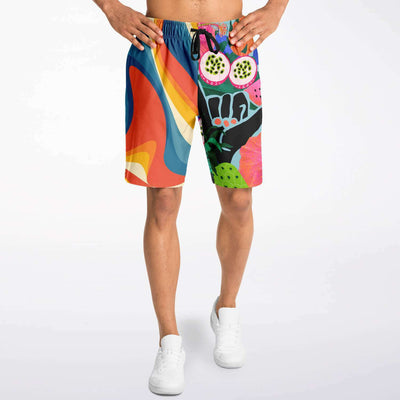 Tutti Fruity Men's Long Fashion Colorful Shorts - kayzers