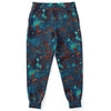 Blue Sky Galaxy Stars Space Abstract Clouds Print Unisex Joggers - kayzers