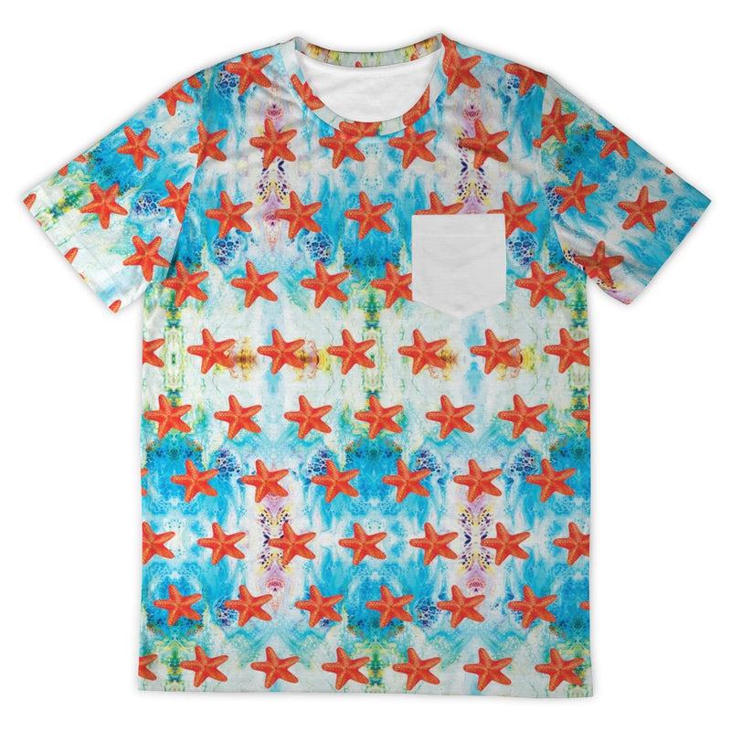 Ocean Beach Starfish Pocket T Shirt