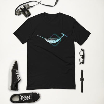 Narwhal Whale Short Sleeve T-shirt - kayzers