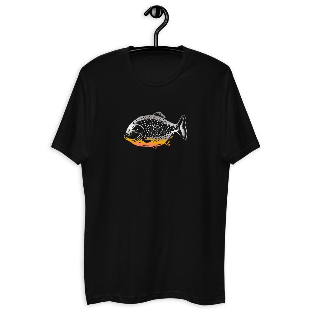 Piranha Short Sleeve Men's Fitted T-shirt - kayzers