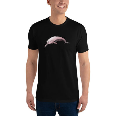 Dolphin Short Sleeve Men's Fitted T-shirt - kayzers