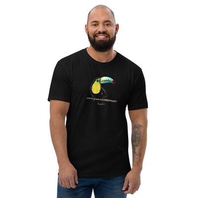 Tucan Short Sleeve Men's Fitted T-shirt - kayzers