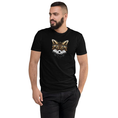 Fox Short Sleeve Men's Fitted T-shirt - kayzers
