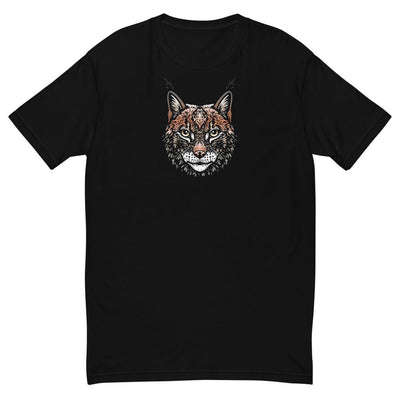 Lynx Short Sleeve Men's Fitted T-shirt - kayzers