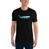 Sperm Whale Short Sleeve Men's Fitted T-shirt - kayzers