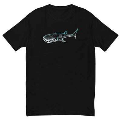 Shark Whale Short Sleeve Men's Fitted T-shirt - kayzers