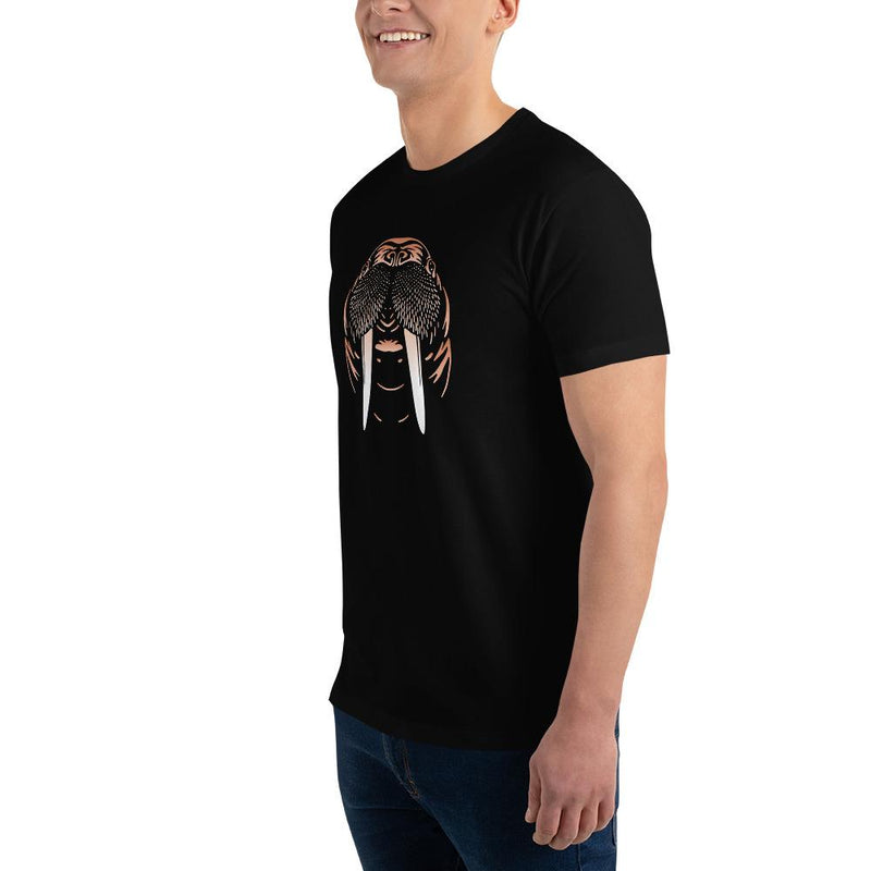 Arctic Walrus Head Short Sleeve Men's Fitted T-shirt - kayzers
