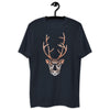 Reindeer Head Men's Short Sleeve T-shirt - kayzers
