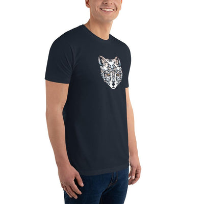 Arctic Fox Short Sleeve Men's Fitted T-shirt - kayzers