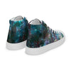 Aurora Galaxy Men’s high top canvas shoes - kayzers