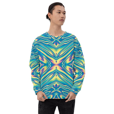 Holographic Abstract Unisex Sweatshirt