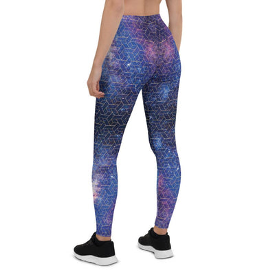 Geometric Outer Space Leggings