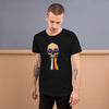 Trippy Psychedelic DMT LSD Rainbow Skull T-Shirt