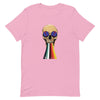 Trippy Psychedelic DMT LSD Rainbow Skull T-Shirt