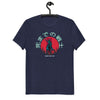 Warrior Till Death Horse Knight Kanji Letters Streetwear Organic Cotton T-Shirt