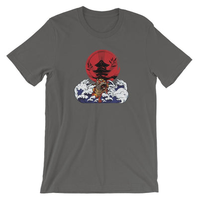 Kanagawa Waves Rising Tiger T-Shirt