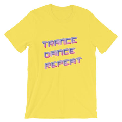 Cool EDM 3D Letters Dance Trance T-shirt