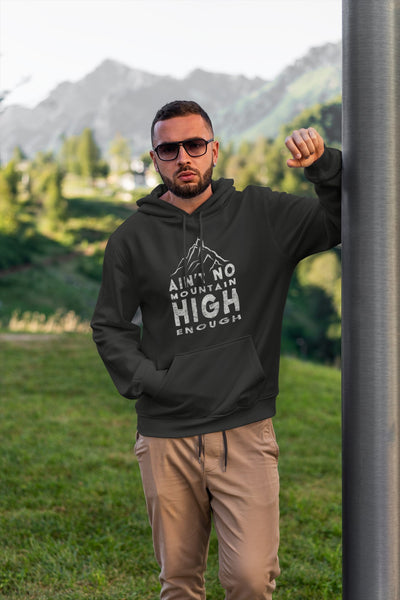 Quote Mountain Hiking Hoodie