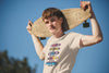 Cool Skateboarding T-Shirt With Quote