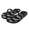 Animal Tiger Print Black Flip-Flops Slippers